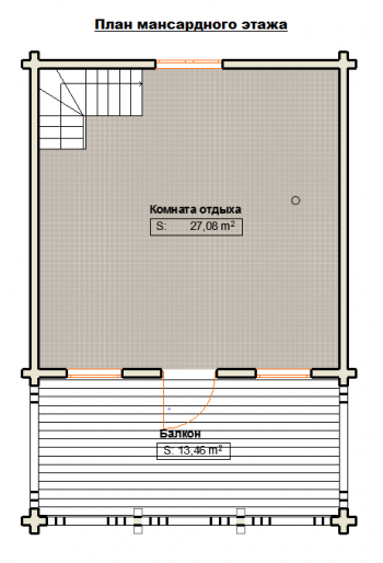 План второго этажа План второго этажа