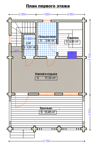 План первого этажа План первого этажа