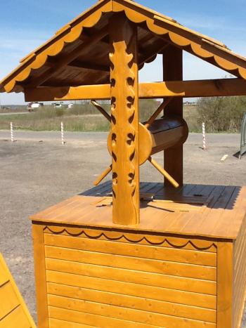 Домики на колодцы без покраски от 30 000руб.